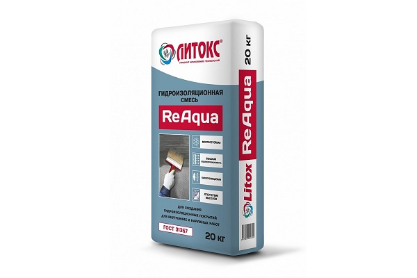 Гидроизоляция ReAqua 20 кг Литокс