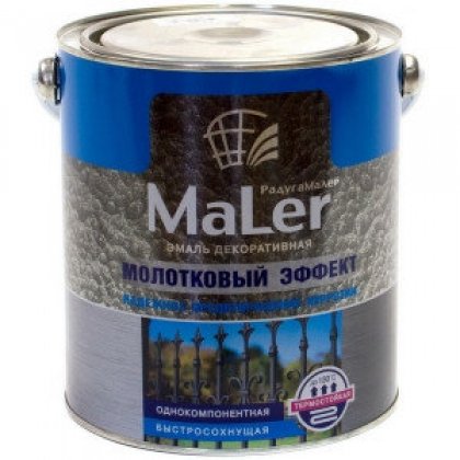 Эмаль Радуга Малер молотковая бронза 2,5л УЦЕНКА