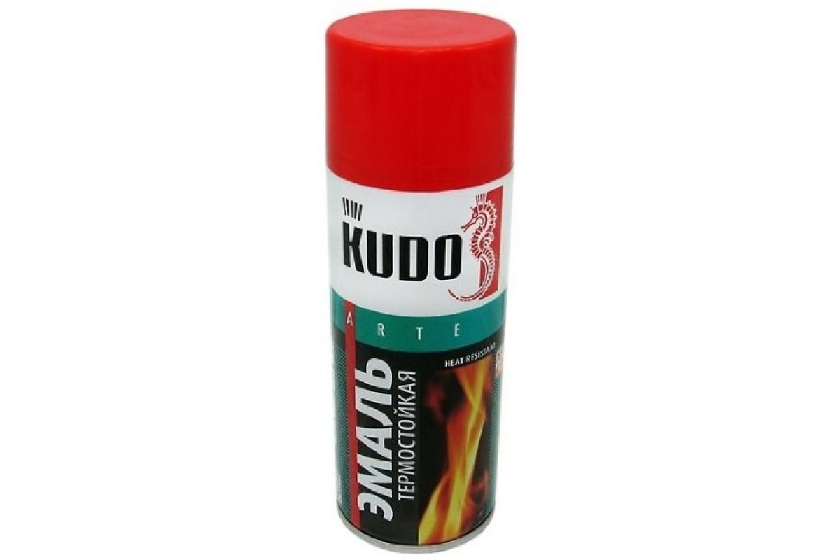 Краска аэроз KUDO № 5005 красная термост.  520 мл