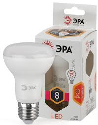Лампа светодиод ЭРА LED smd R63-8W-827-Е27