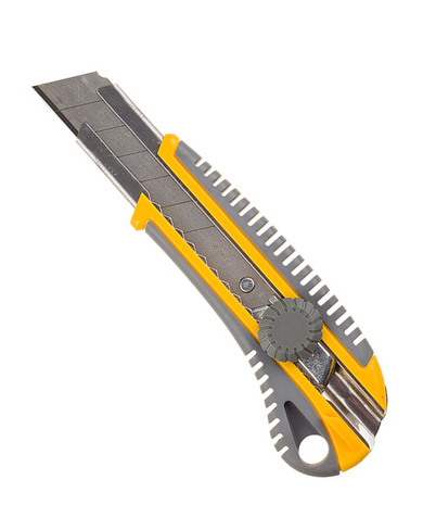 Нож STAYER PROFI мех фик двух корпус 25мм 59281,09141