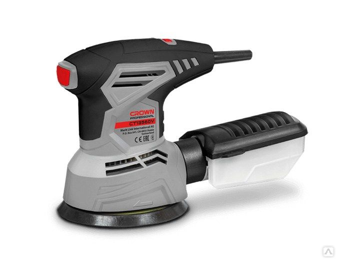 Шлифмашина эксцентрик CROWN CT13560V 300Вт