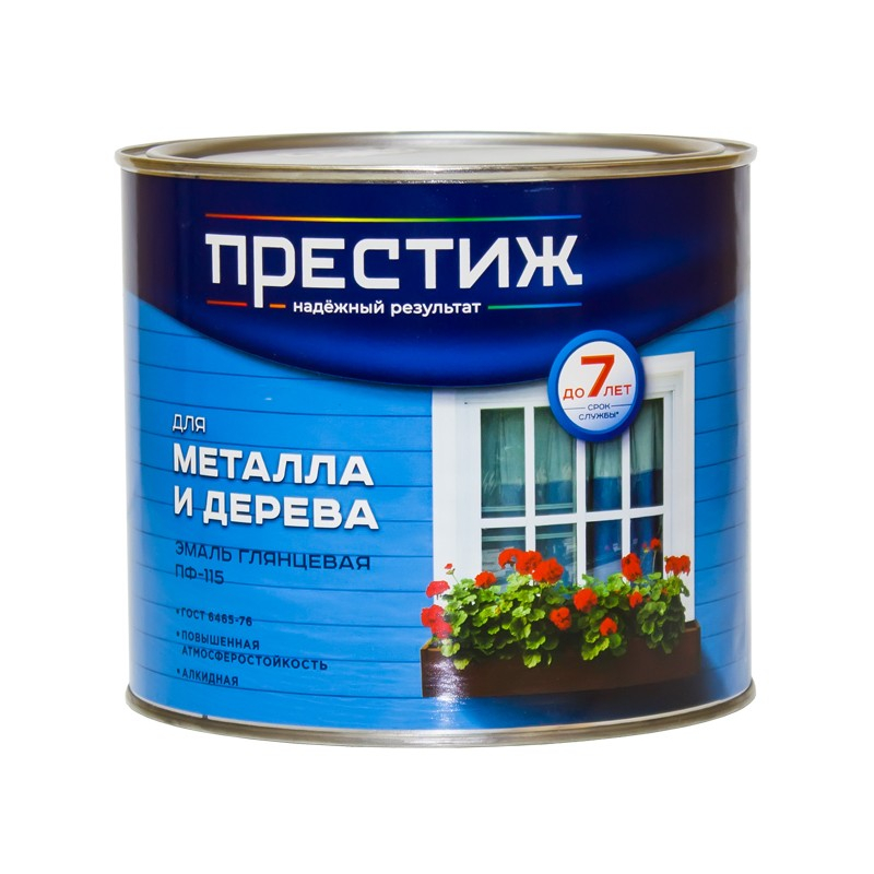 Эмаль Престиж 1,9 кг кремовая ПФ-115 УЦЕНКА