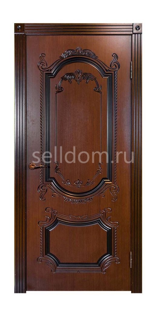 Дверное полотно Ривьера венге 700Г УЦЕНКА