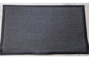 Коврик влаговпитывающий RIbbed MAT 60х90 серый А-2 (точки) УМ