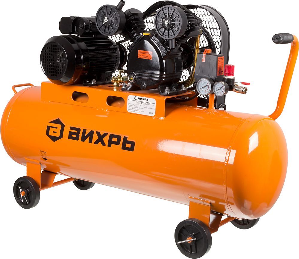 Компрессор Вихрь КМП-400/100Р 2,5 кВт 100 л 10 бар