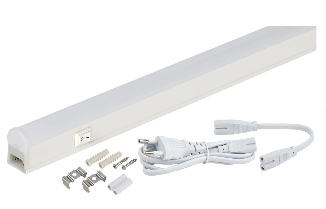Светильник линейный Эра LED LLED-01-04W-4000-W (311х22х33)