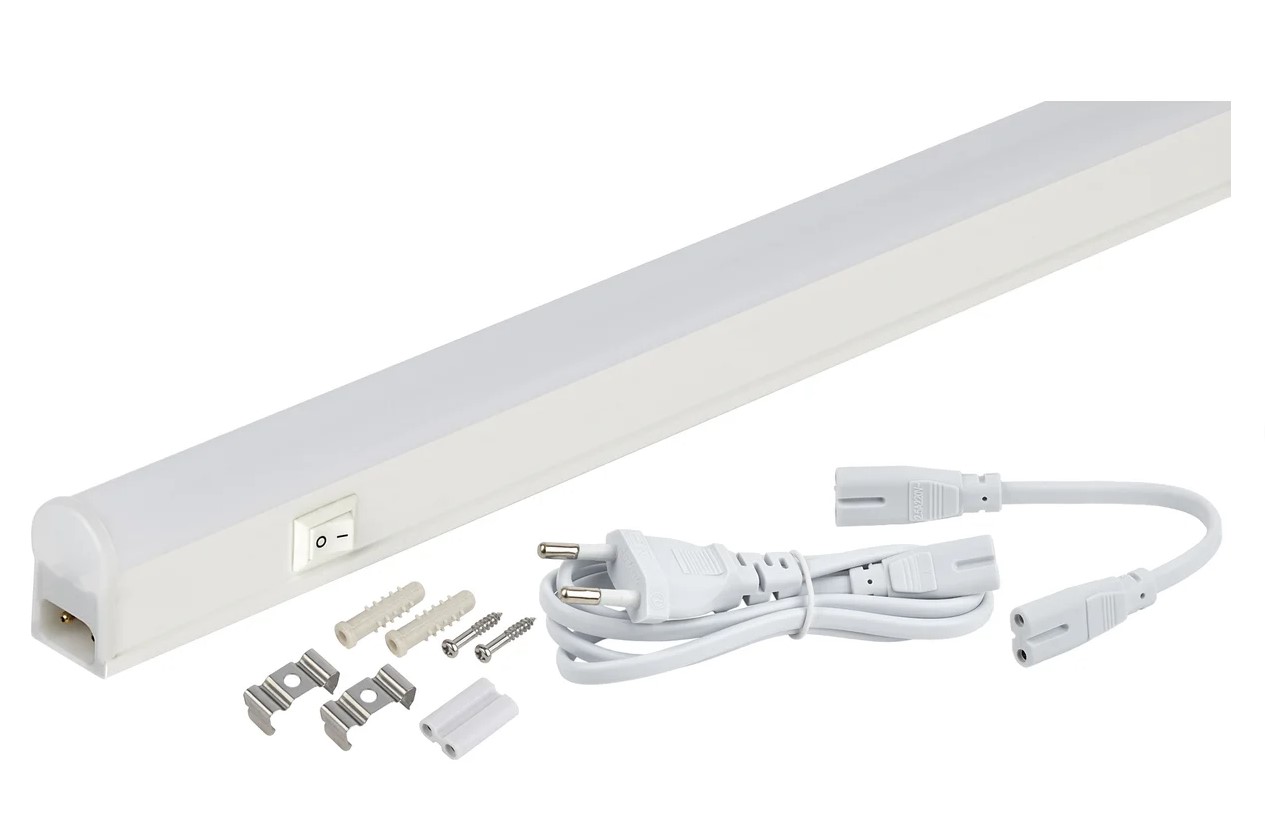 Светильник линейный Эра LED LLED-01-12W-6500-W (872х22х33)
