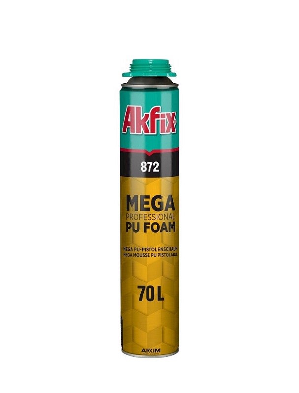 Пена монтажная W 872P профессиональная MEGA 70 850 мл