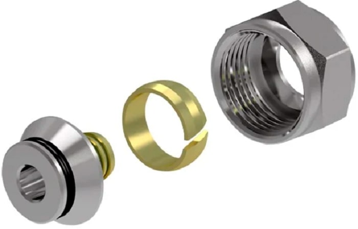 Фитинг коллект. Royal Thermo 16х2.0 евроконус ¾ УЦЕНКА