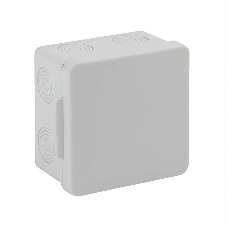 Коробка распаячн. отк. уст. КОР 80х80х50мм с гермовводами ЭРА IP54 (100)