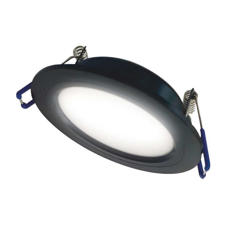 Светильник с/д точечный LE LED DLRL WH 10W D94 4000K (100), цв: черный УЦЕНКА