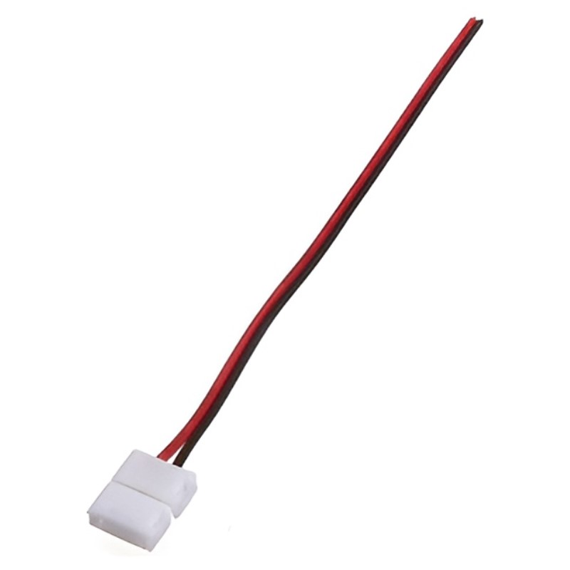Коннектор для с/д ленты 12В 5050 IP20 (1 клипса с проводом)