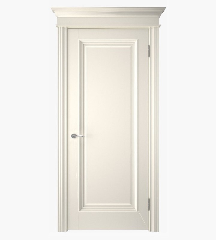 Дверное полотно Марокко-4 600Г Эмаль RAL9010 (одна филенка)