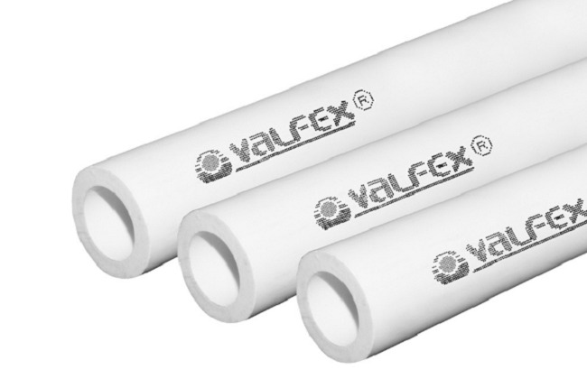 Труба серая PN 20 SDR6 d25x4,2 мм (50) ШТАНГА 2 метра VALFEX