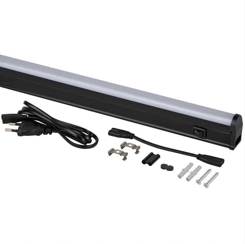 Светильник линейный Эра LED LLED-01-1416W-4000К L=1174 мм с выкл черный