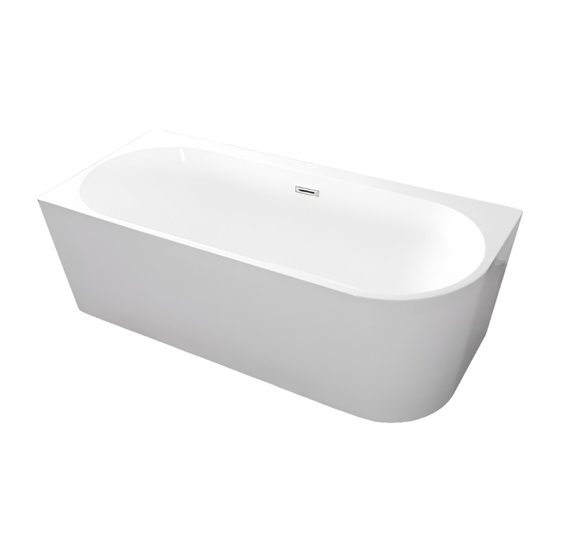 Ванна акрил Loranto CS-06L 170x75x60 угловая левая с сифоном